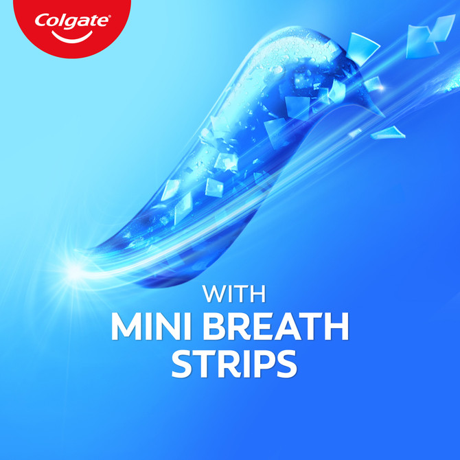 Colgate Max Fresh Toothpaste, 200g, with Mini Breath Strips, Cool Mint