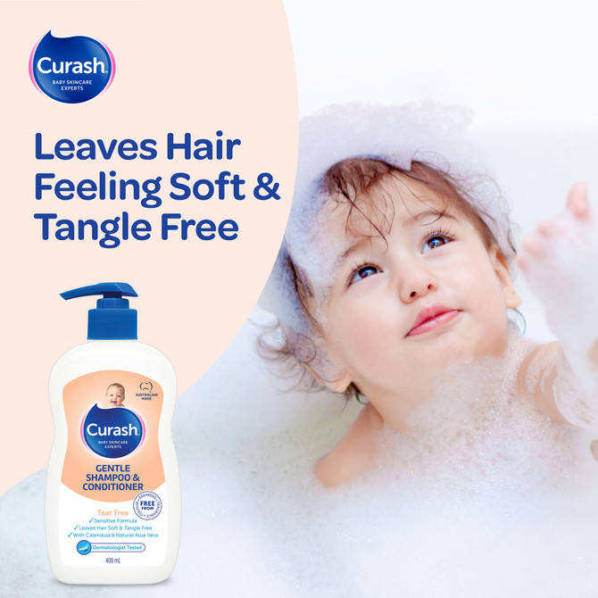 Curash Gentle Shampoo & Conditioner 400mL