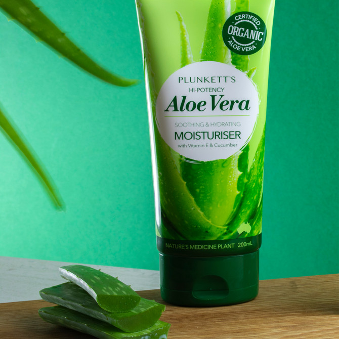 Plunkett's Hi-Potency Aloe Vera Moisturising & Soothing Lotion 200mL