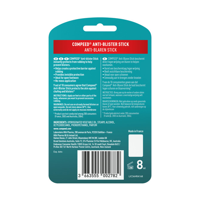 Compeed Anti-Blister Stick 8ml