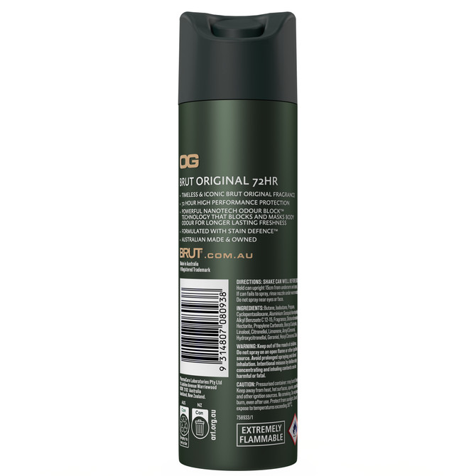 Brut Original 72Hr Anti-Perspirant 212mL