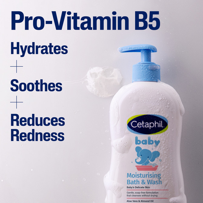 Cetaphil Baby Moisturising Bath and Wash 400mL