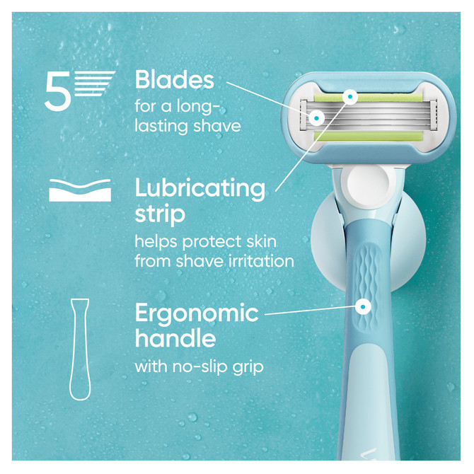 Gillette Venus Extra Smooth Women's Razor Blade Refills - 4 Count