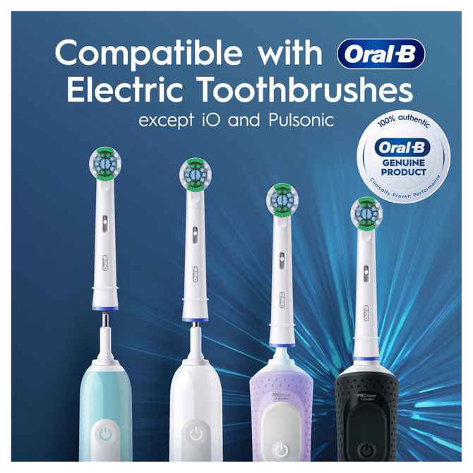 Oral-B [GENUINE] Everyday Clean Electric Toothbrush Replacement Brush Heads, 2 Pack
