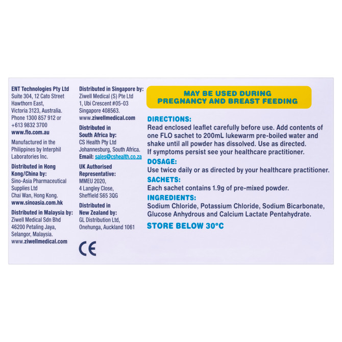 FLO Sinus Care Refill 20 Sachets