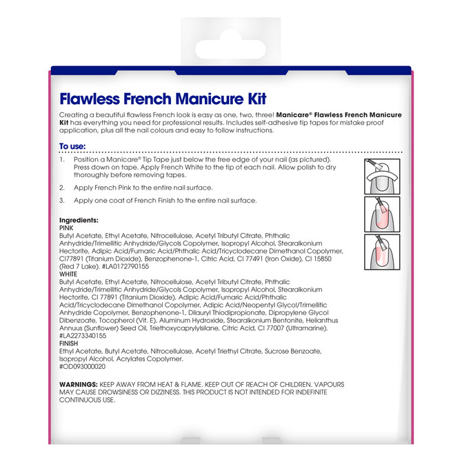 Manicare Flawless French Manicure Kit
