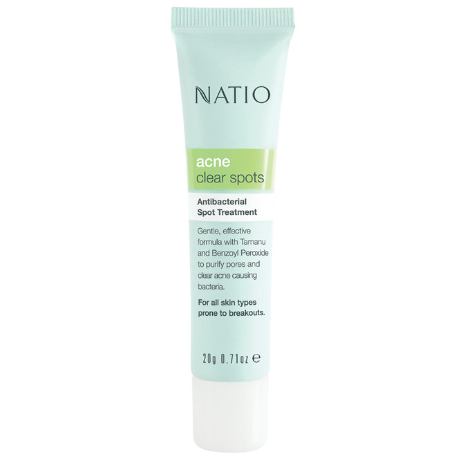 Natio Acne Clear Spot Antibacterial Spot Treatment 20g