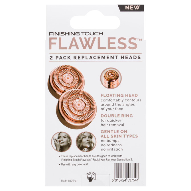 Finishing Touch Flawless Face Replacement Heads Generation 2 - 2 Pack