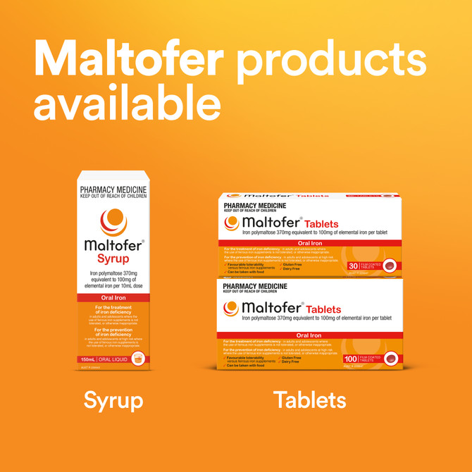 Maltofer Iron 100mg 100 Tablets