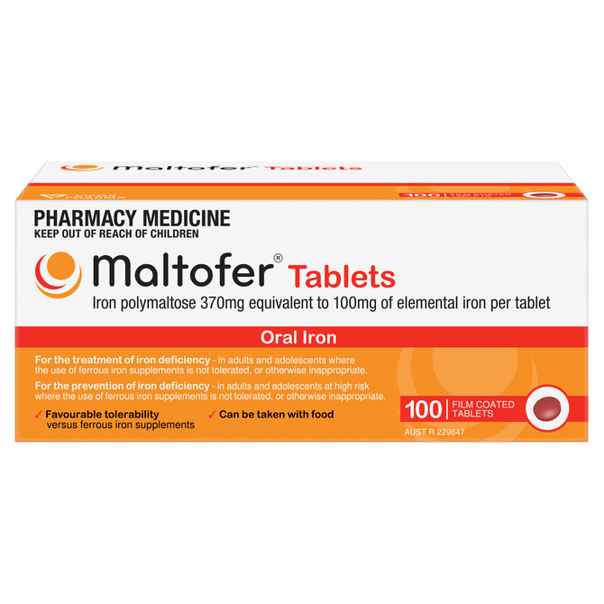 Maltofer Iron 100 Tablets
