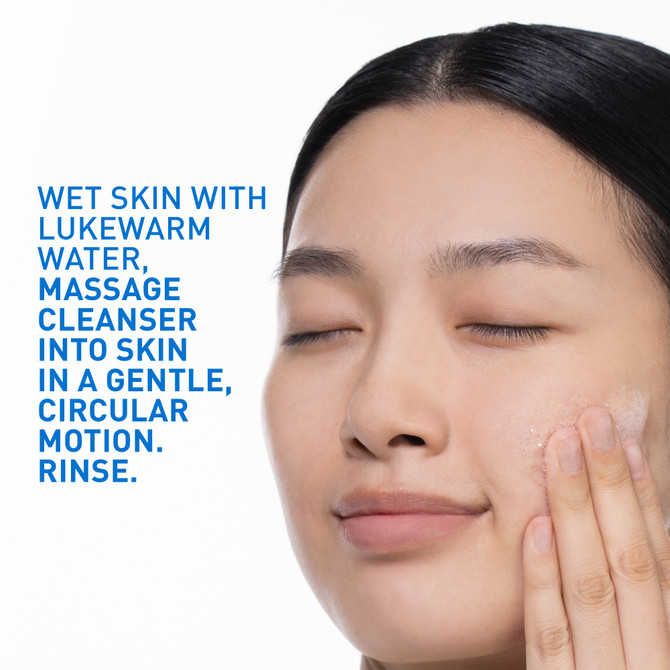 CeraVe Salicylic Acid SA Smoothing Cleanser 236ml, with Ceramides