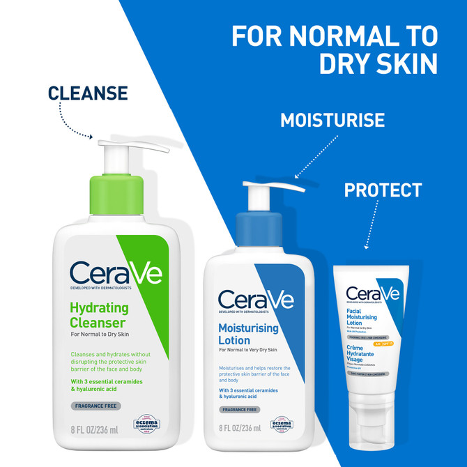 CeraVe Moisturising Lotion For Dry Skin 236ml