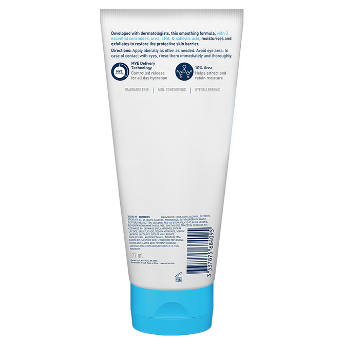 CeraVe Salicylic SA Smoothing Cream for Rough & Bumpy Skin 177ml