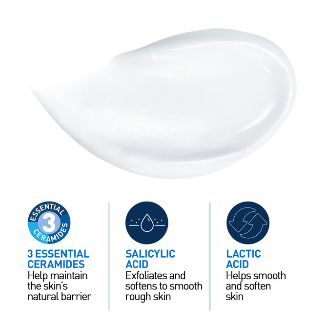 CeraVe Salicylic SA Smoothing Cream for Rough & Bumpy Skin 177ml
