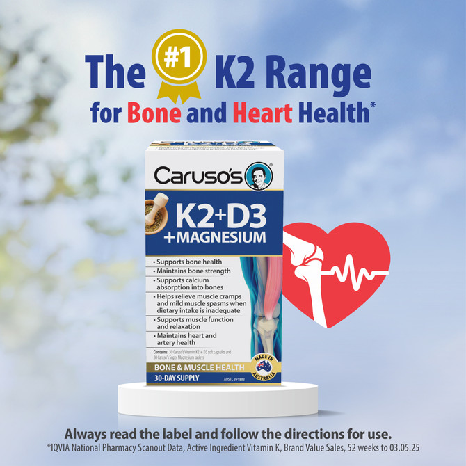 Caruso's K2 + D3 + Magnesium