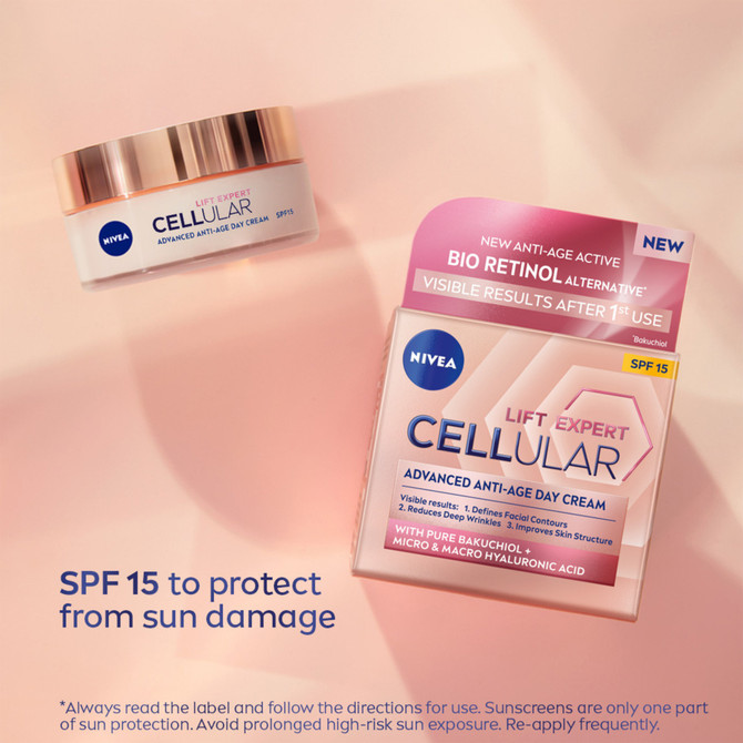NIVEA Cellular Lift Expert Advanced Anti-Age Day Cream SPF15