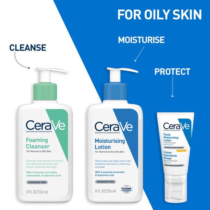CeraVe Foaming Oil-Free Cleanser 236ml