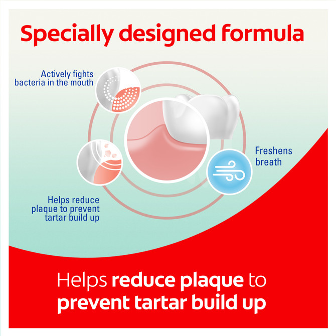 Colgate Savacol Gum Care Daily Mouth Rinse, 500mL, Alcohol Free, Refreshing Mint