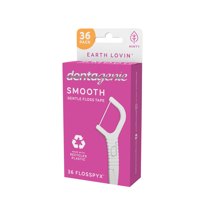 Dentagenie Smooth Flosspyx - Gentle Smooth Tape