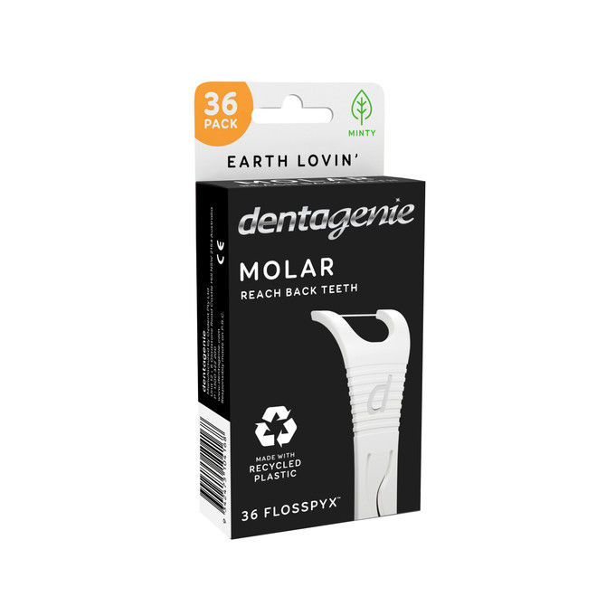 Dentagenie MOLAR Flosspyx Minty 36pk
