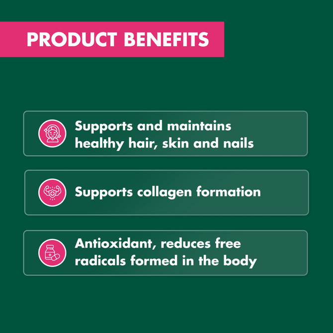 Nature's Own Hair, Skin & Nails 50 Tablets