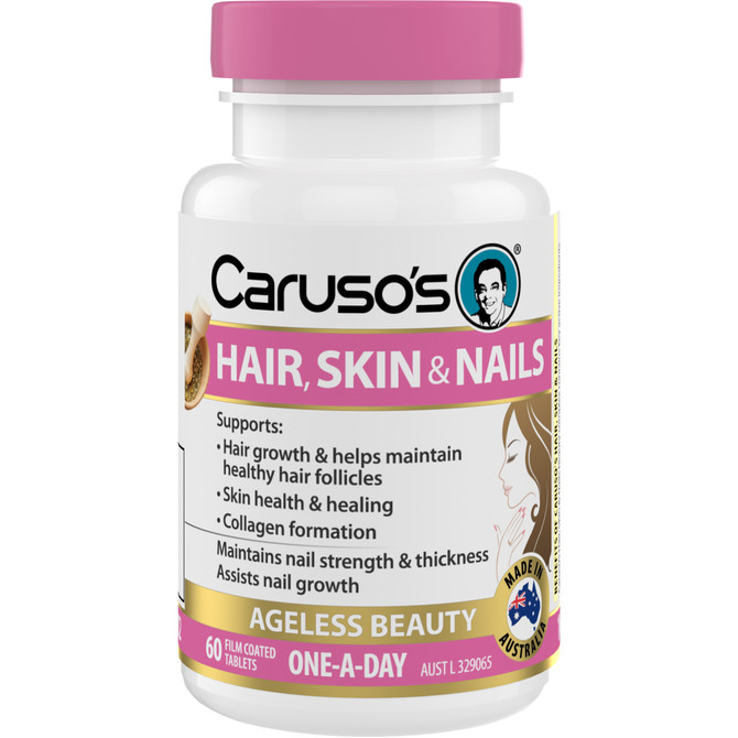 Caruso's Hair, Skin and Nails 60 Tablets