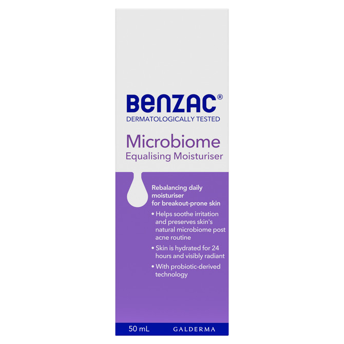 Benzac Microbiome Equalising Moisturiser 50mL