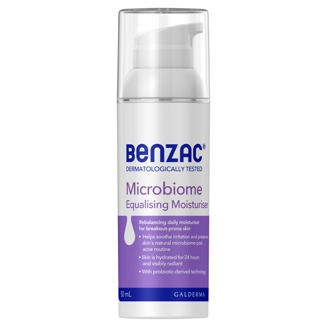 Benzac Microbiome Equalising Moisturiser 50mL