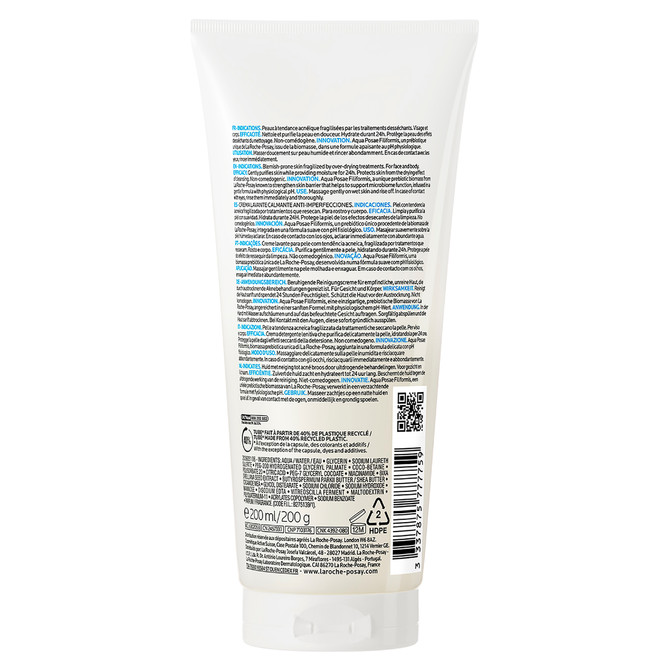 La Roche-Posay Effaclar H Iso-Biome Soothing Cleansing Cream 200ml