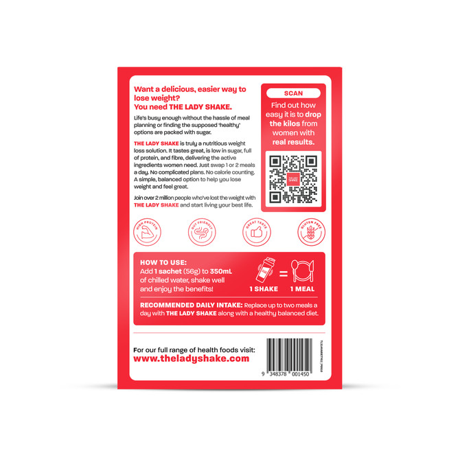 The Lady Shake Meal Replacement Variety Pack - 14 pack