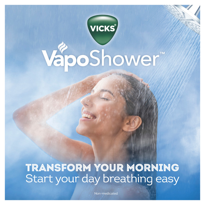 Vicks VapoShower Decongestant Shower Tablets 5 Pack