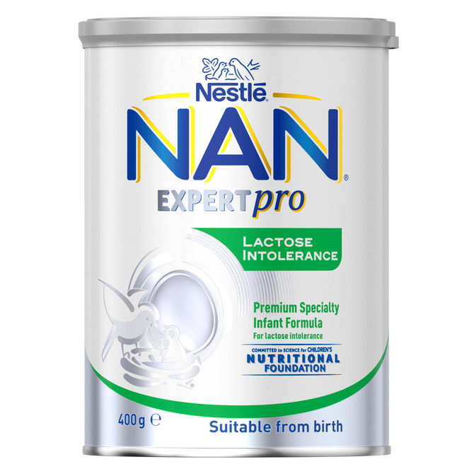 Nestle NAN EXPERTpro Lactose Intolerance Baby Formula From 0-12 Months 400g
