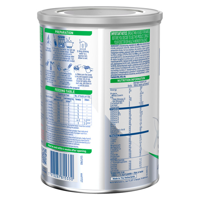 Nestle NAN EXPERTpro Lactose Intolerance Baby Formula From 0-12 Months 400g