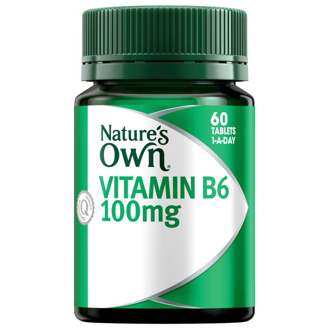 Nature's Own Vitamin B6 100mg