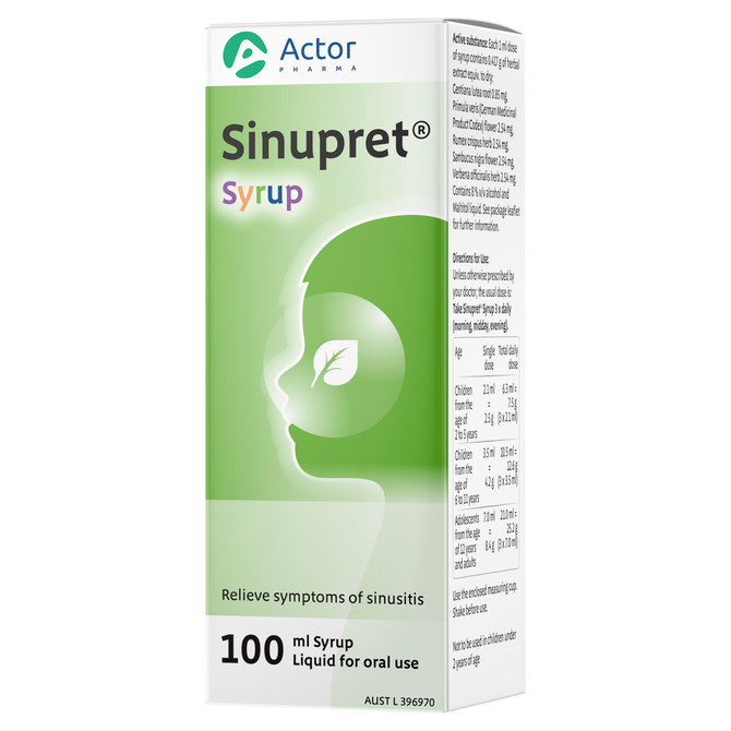 Sinupret Syrup 100ml