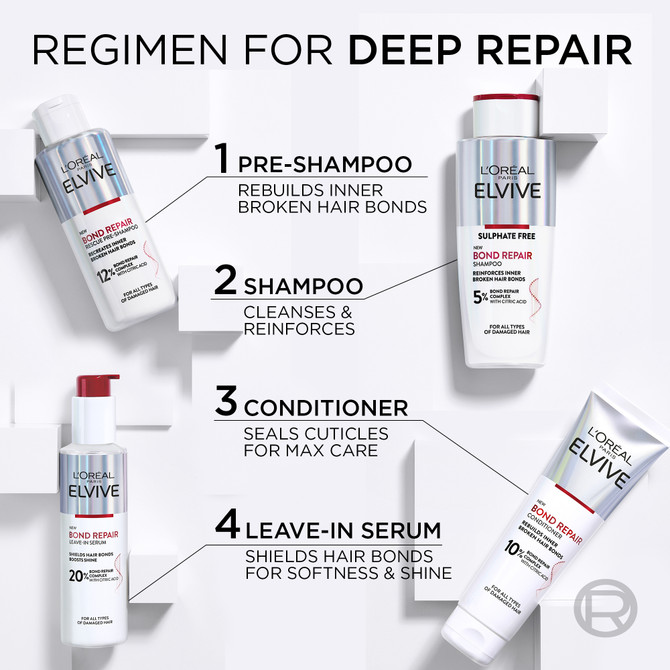 L'Oréal Paris Elvive Bond Repair Shampoo 200ml