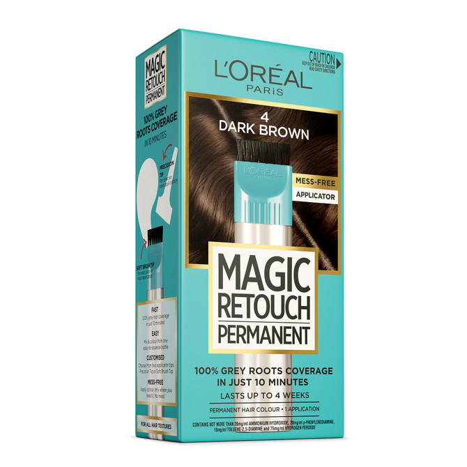 L'Oréal Paris Magic Retouch Permanent 4 Dark Brown