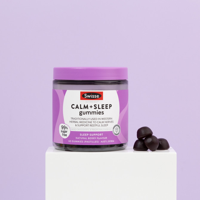 Swisse Ultiboost Calm + Sleep Gummies 60 Pack