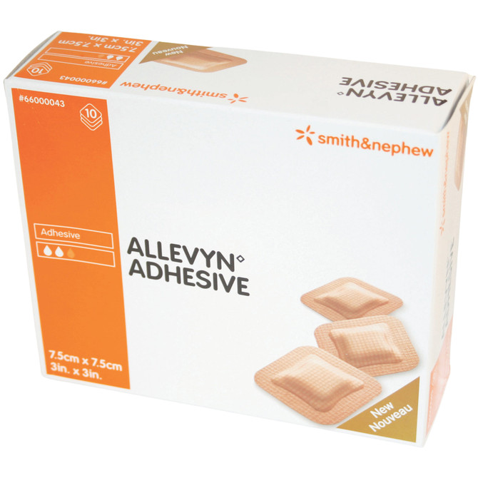 Smith & Nephew Allevyn Adhesive 7.5cm x 7.5cm