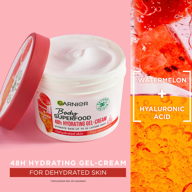 Garnier Body Superfood Watermelon & Hyaluronic Acid Body Moisturiser 380ml