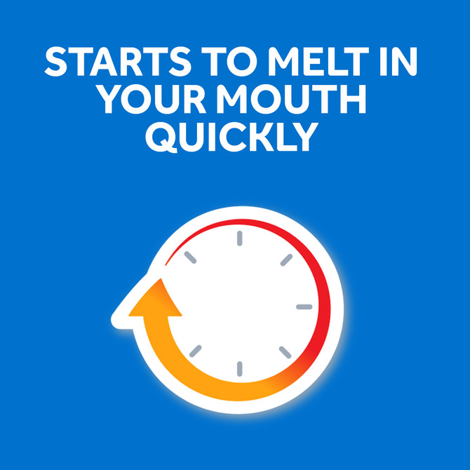 Nurofen Meltlets Pain Relief Citrus 200mg Ibuprofen 48 pack