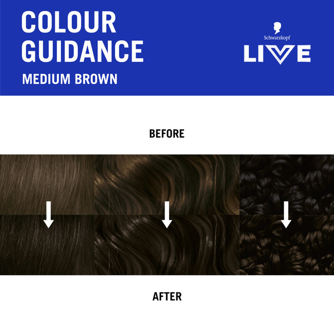 Schwarzkopf LIVE Colour Permanent 4.0 Medium Brown