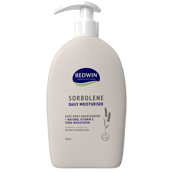 Redwin Sorbolene Moisturiser 550mL