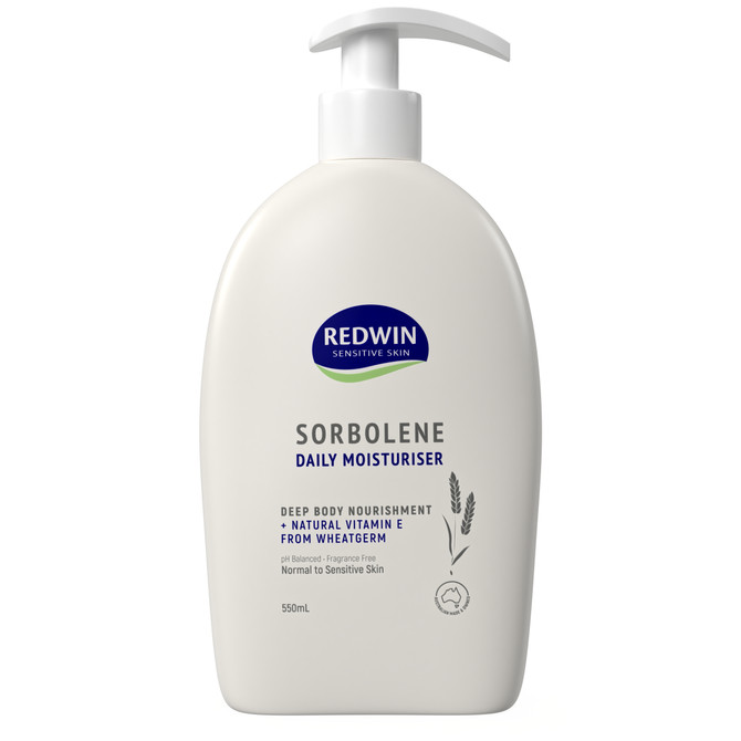 Redwin Sorbolene Moisturiser 550mL