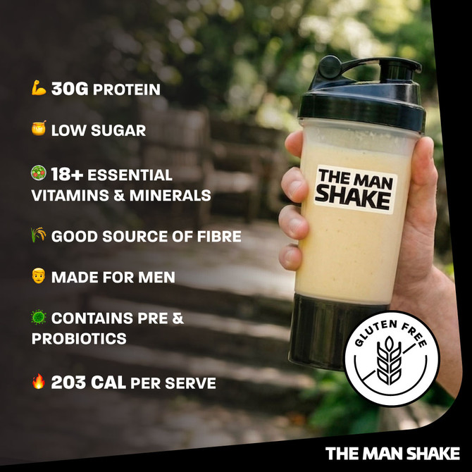 The Man Shake Meal Replacement Banana 840g