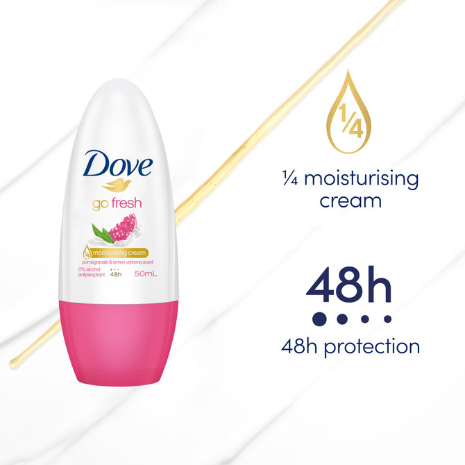 Dove Go Fresh Roll On Deodorant Pomegranate 50 mL