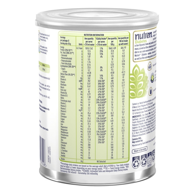 NUTREN DIABETES Vanilla Powder 440g