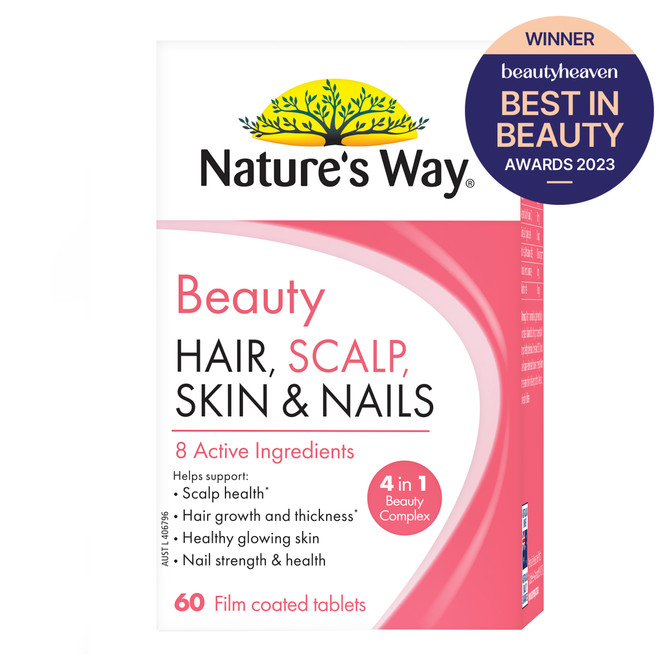 Nature's Way Beauty Hair, Scalp, Skin & Nails 60 Tablets