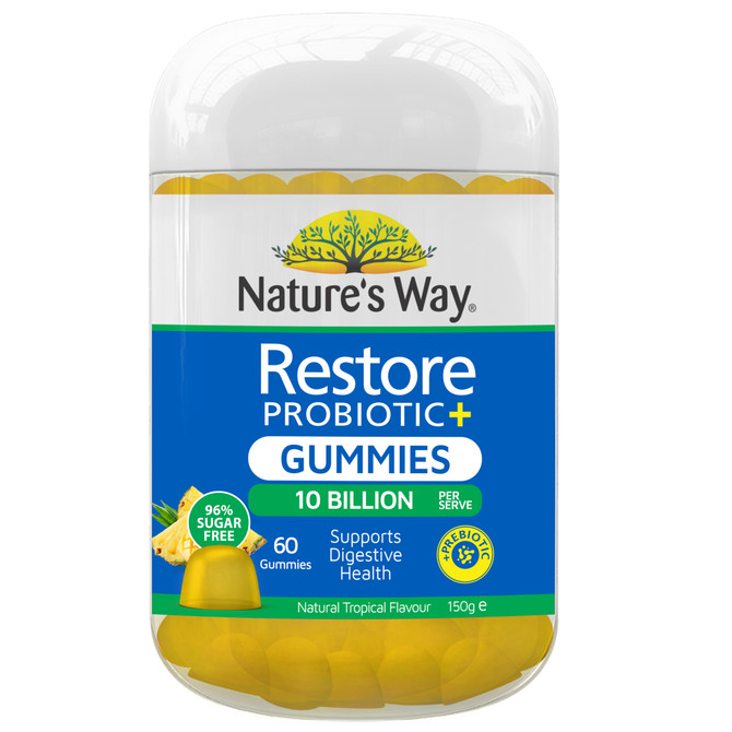 Nature's Way Restore Probiotic Gummies 60s