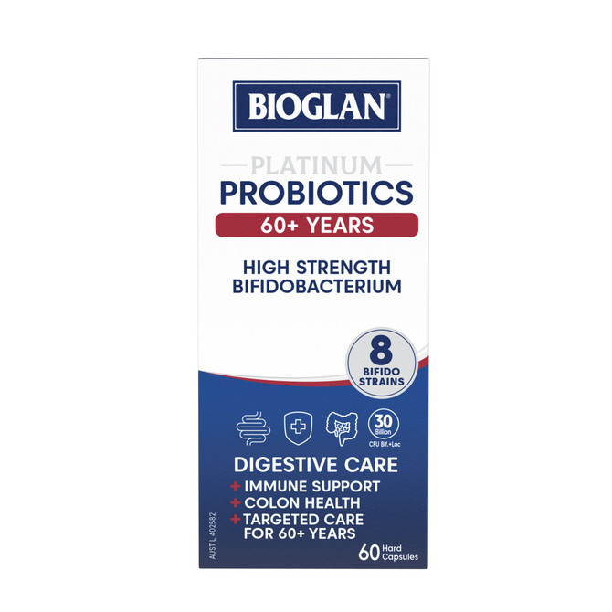 Bioglan Platinum Probiotics 60+ Years 60s